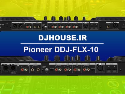 پشت دی جی کنترلر Pioneer DDJ-FLX-10